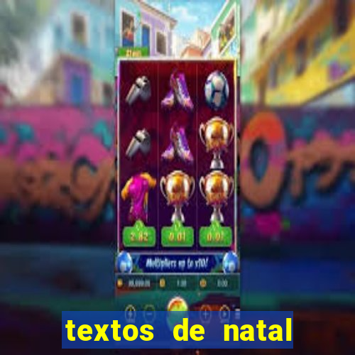 textos de natal para imprimir